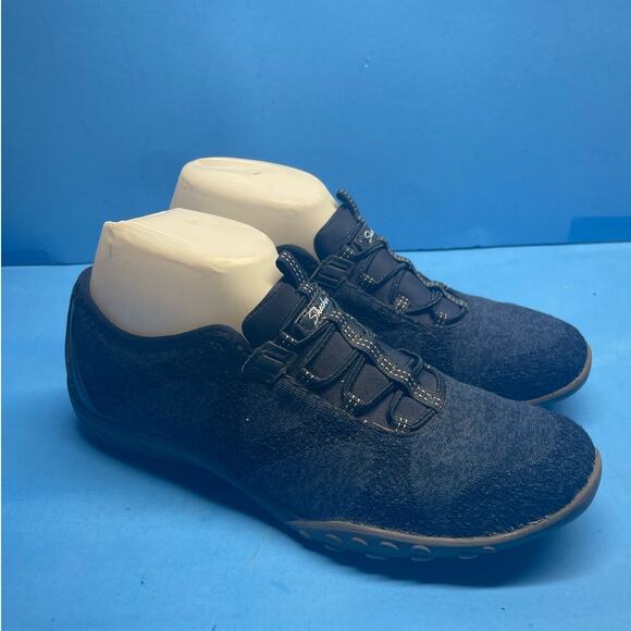 Skechers Women's Relaxed Fit: Breathe-Easy - Opportuknity 23855 Navy Size 8 - Picture 1 of 12